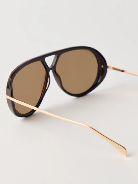 NWT Banbé The Harley Sunglasses in the Dark Cacao & Espresso main image 11